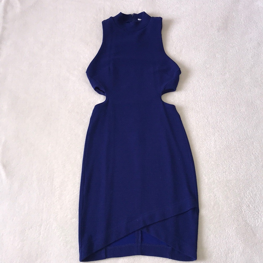 Forever21 Royal Blue Cut-Out mini Dress